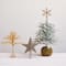 Hello Honey® 9.5" Gold Finish Metal & Glass Beaded Snowflake Tree Topper